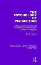 D W Hamlyn, D. W. Hamlyn, Hamlyn D. W. - Psychology of Perception