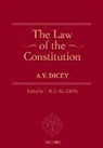 A.V. Dicey, A.v. (University of Oxford Dicey, J.W.F. Allison, J.W.F. (Faculty of Law Allison - Law of the Constitution