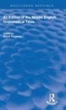 David Thomson, David Thomson - Edition of the Middle English Grammatical Texts