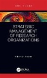William Barletta - Strategic Management of Research Organizations