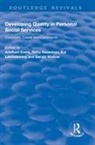 Adalbert Haverinen Evers, Adalbert Evers, Evers Adalbert, Riitta Haverinen, Kai Leichsenring, Leichsenring Kai... - Developing Quality in Personal Social Services