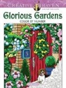George Toufexis - Creative Haven Glorious Gardens Color By Number Coloring Book