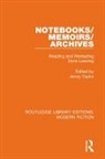 Jenny Taylor, Jenny Taylor - Notebooks/memoirs/archives