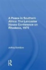 Jeffrey Davidow, Davidow Jeffrey - Peace in Southern Africa