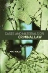 Mike Molan, Mike (London South Bank University Molan, Molan Mike - Cases & Materials on Criminal Law