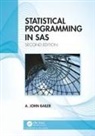A John Bailer, A. John Bailer - Statistical Programming in Sas