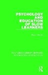 Roy I. Brown - Psychology and Education of Slow Learners