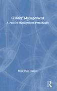 Helgi Thor Ingason, Helgi Thor (Rejkjavik University Ingason, Ingason Helgi Thor - Quality Management A Project Management Perspective
