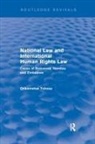 Onkemetse Tshosa, Tshosa Onkemetse - National Law and International Human Rights Law