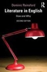 Dominic Rainsford, Rainsford Dominic - Literature in English