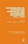 Stephen A. Moonitz Zeff, Maurice Moonitz, Stephen A Zeff, Stephen A. Zeff - Sourcebook on Accounting Principles and Accounting Procedures, 1917