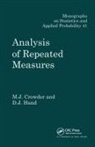 Martin J. Crowder, Martin J. Hand Crowder, Crowder Martin J., David J. Hand, Hand David J. - Analysis of Repeated Measures