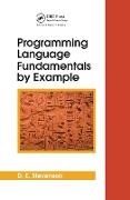 D.e. Stevenson - Programming Language Fundamentals By Example
