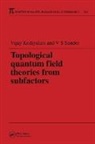 Vijay Kodiyalam, Vijay (Institute of Mathematical Scienc Kodiyalam, Kodiyalam Vijay, V.S. Sunder - Topological Quantum Field Theories From Subfactors