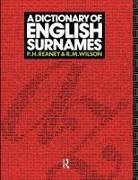 P H Reaney, P. H. Reaney, P. H. Wilson Reaney, Reaney P. H., R M Wilson, R. M. Wilson... - Dictionary of English Surnames