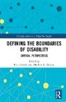 Licia Murray Carlson, Licia Carlson, Matthew C. Murray, Murray Matthew C. - Defining the Boundaries of Disability
