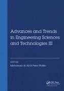 Peter Ali Platko, Mohamad Ali, Peter Platko, Platko Peter - Advances and Trends in Engineering Sciences and Technologies III Proceedings of 3rd International Conference on Engineering Sciences