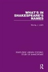 Murray J. Levith, Levith Murray J. - What''s in Shakespeare''s Names