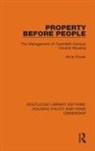 Anne Power, Anne (Regent''s University London Power, Power Anne - Property Before People