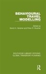 David A. (University of Sydney Hensher, David A. Stopher Hensher, David A Hensher, David A. Hensher, Peter R Stopher, Peter R. Stopher - Behavioural Travel Modelling