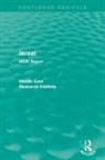 Middle East Research Institute - Israel (Routledge Revival)