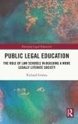 Richard Grimes, Grimes Richard - Public Legal Education The Role of Law Schools in Building a More Legally Literate Society