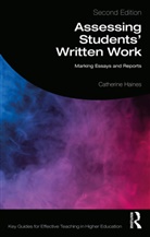 Catherine Haines, Catherine (Oxford University Haines - Assessing Students'' Written Work