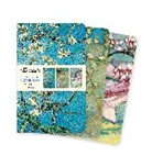 Flame Tree Publishing - Vincent Van Gogh: Blossom Set of 3 Mini Notebooks