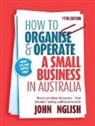 John W English - How to Organise & Operate a Small Business in Australia