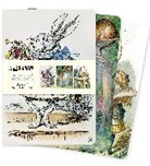 Flame Tree Publishing - Alice in Wonderland Set of 3 Midi Notebooks