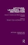 Richard E. Farr Snow, Marshall J Farr, Marshall J. Farr, Farr Marshall J., Richard E Snow, Richard E. Snow... - Aptitude, Learning, and Instruction