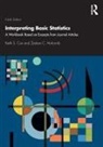Keith S Cox, Keith S. Cox, Keith S. (University of North Carolina Cox, Cox Keith S., Zealure Holcomb, Zealure C Holcomb... - Interpreting Basic Statistics