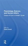 Norman Garmezy, Frank Kessel, Frank Garmezy Kessel, Michael Sokal, Richard Trumbull, Frank Kessel - Psychology, Science, and Human Affairs