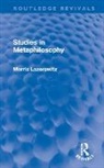 Morris Lazerowitz, Lazerowitz Morris - Studies in Metaphilosophy