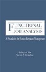 Steven F Cronshaw, Steven F. Cronshaw, Sidney A Fine, Sidney A. Fine, Sidney A. Cronshaw Fine - Functional Job Analysis