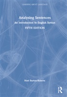 Noel Burton-Roberts, Noel (University of Newcastle Burton-Roberts, Burton-Roberts Noel - Analysing Sentences
