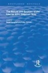 John Chipman Gray, David Campbell, Philip A. Thomas, Thomas Philip A. - Nature and Sources of the Law By John Chipman Gray
