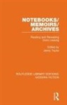 Jenny Taylor, Jenny Taylor - Notebooks/memoirs/archives
