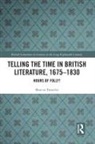 Marcus Tomalin, Tomalin Marcus - Telling the Time in British Literature, 1675-1830