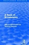 Various - Book of Broadsheets (Routledge Revivals)