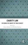 Daniel Harding Halliday, Daniel Halliday, Matthew Harding - Charity Law