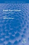 Geoffrey Walford, Geoffrey Walford, Walford Geoffrey - British Public Schools