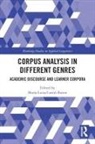 Maria Luisa Carrio-Pastor, María Luisa Carrió-Pastor - Corpus Analysis in Different Genres