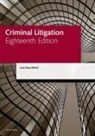 Lisa Mountford, Lisa (Solicitor and Senior Lecturer Mountford, Mountford Lisa - Criminal Litigation