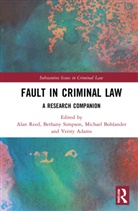 Alan Bohlander Reed, Michael Bohlander, Alan Reed, Reed Alan - Fault in Criminal Law
