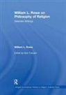 William L. Rowe, William L. Trakakis Rowe, Nick Trakakis - William L. Rowe on Philosophy of Religion