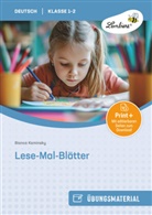 Bianca Kaminsky - Lese-Mal-Blätter, m. 1 Beilage