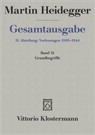 Martin Heidegger, Petra Jaeger - 2. Abt: Vorlesungen / Grundbegriffe (Sommersemester 1941)