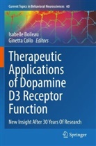 Isabelle Boileau, Collo, Ginetta Collo - Therapeutic Applications of Dopamine D3 Receptor Function