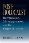 Berel Lang - Post-Holocaust